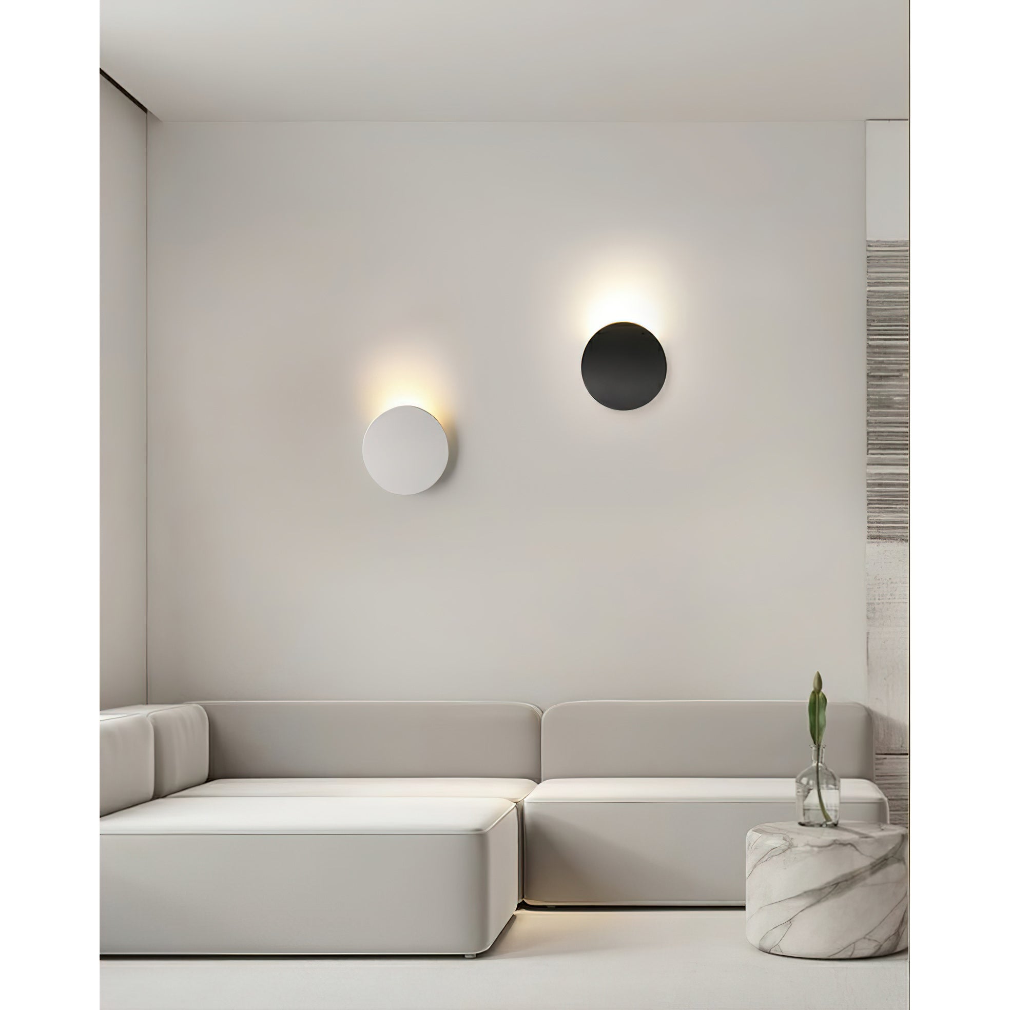 Citra Round Integrated LED Wall Light
