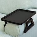 Clip-On Sofa Arm Tray, Bamboo Construction, Adjustable Clamp