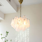Cloudy Glass Chandelier