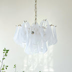 Cloudy Glass Chandelier