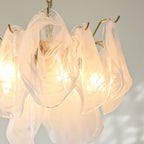 Cloudy Glass Chandelier