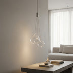 Cluster Bubble Glass Pendant Light