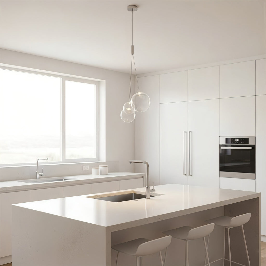 Cluster Bubble Glass Pendant Light