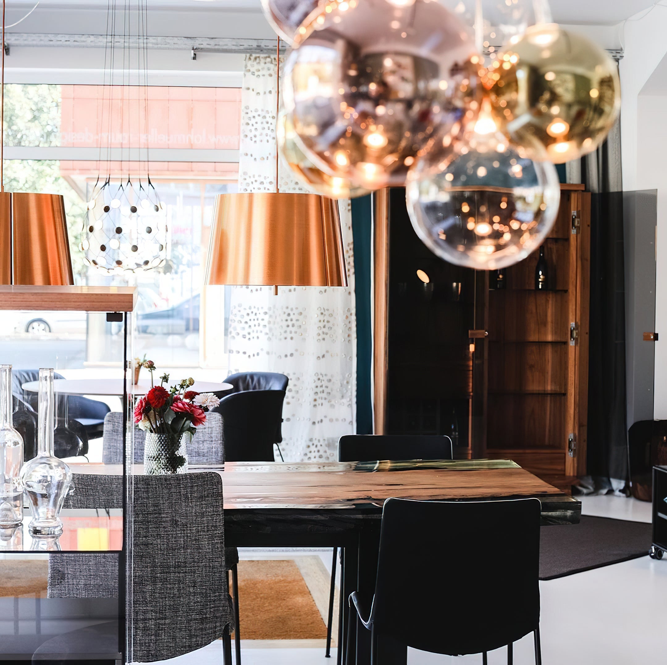Cluster Bubble Glass Pendant Light