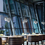 Cluster Bubble Glass Pendant Light