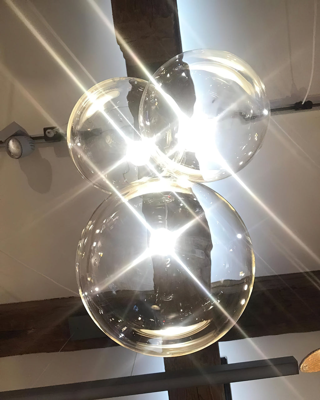 Cluster Bubble Glass Pendant Light