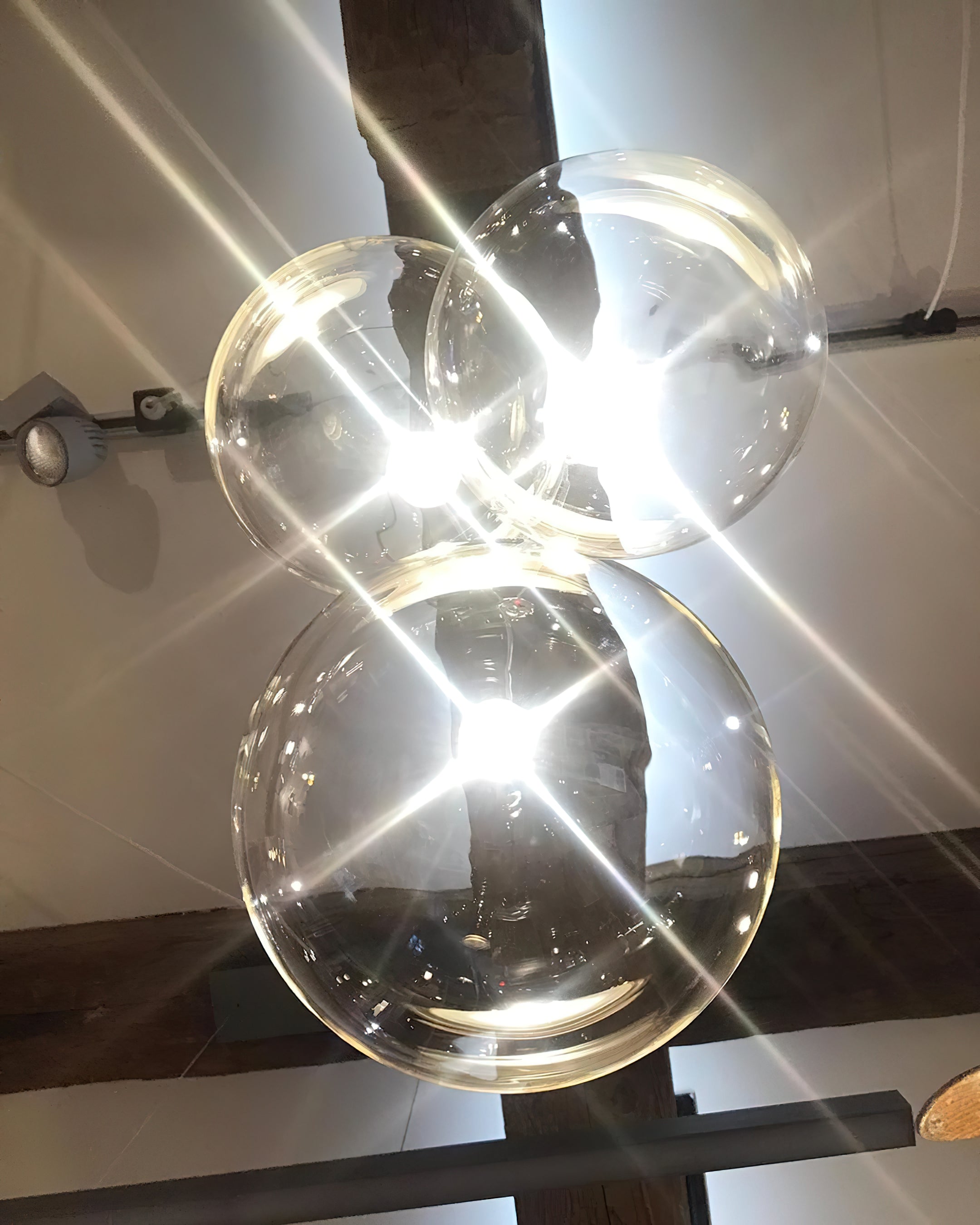 Cluster Bubble Glass Pendant Light