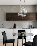 Cluster Bubble Glass Pendant Light