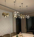 Cluster Bubble Glass Pendant Light