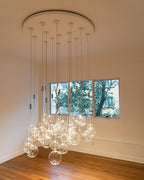 Cluster Bubble Glass Pendant Light