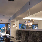 Cluster Bubble Glass Pendant Light