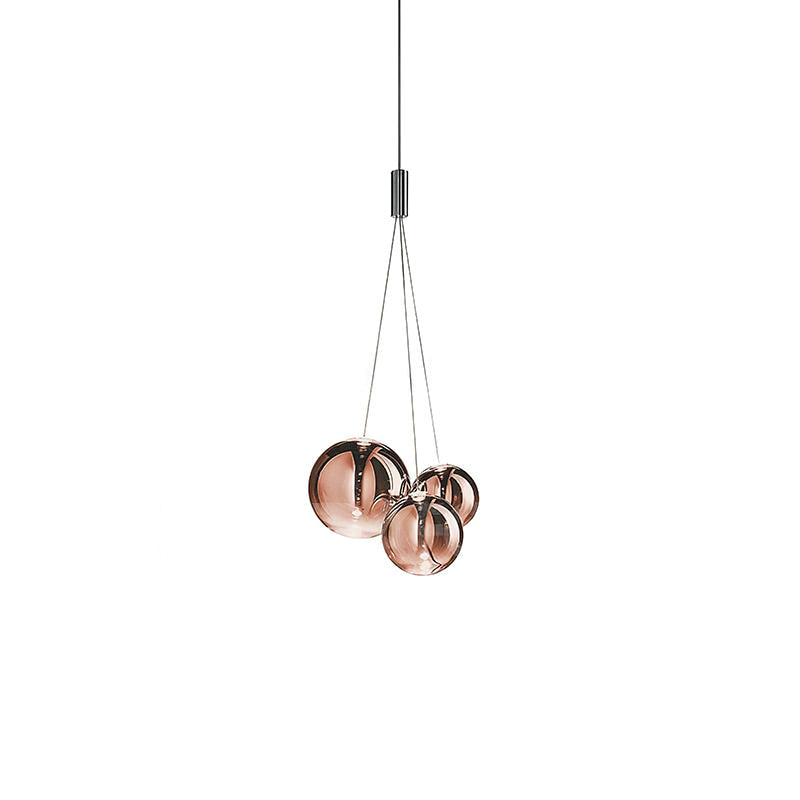 Cluster Bubble Glass Pendant Light