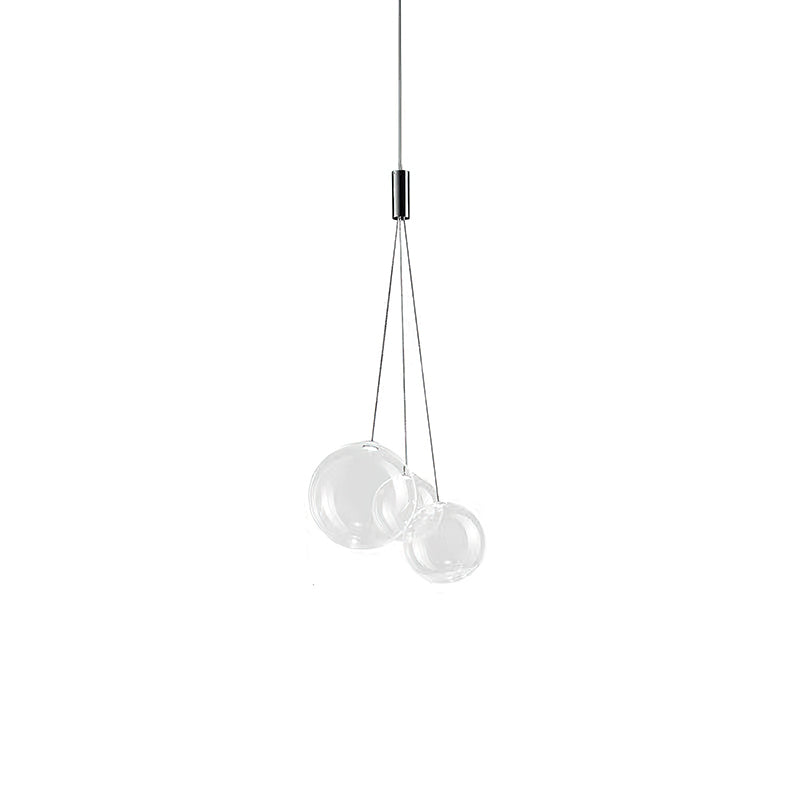 Cluster Bubble Glass Pendant Light
