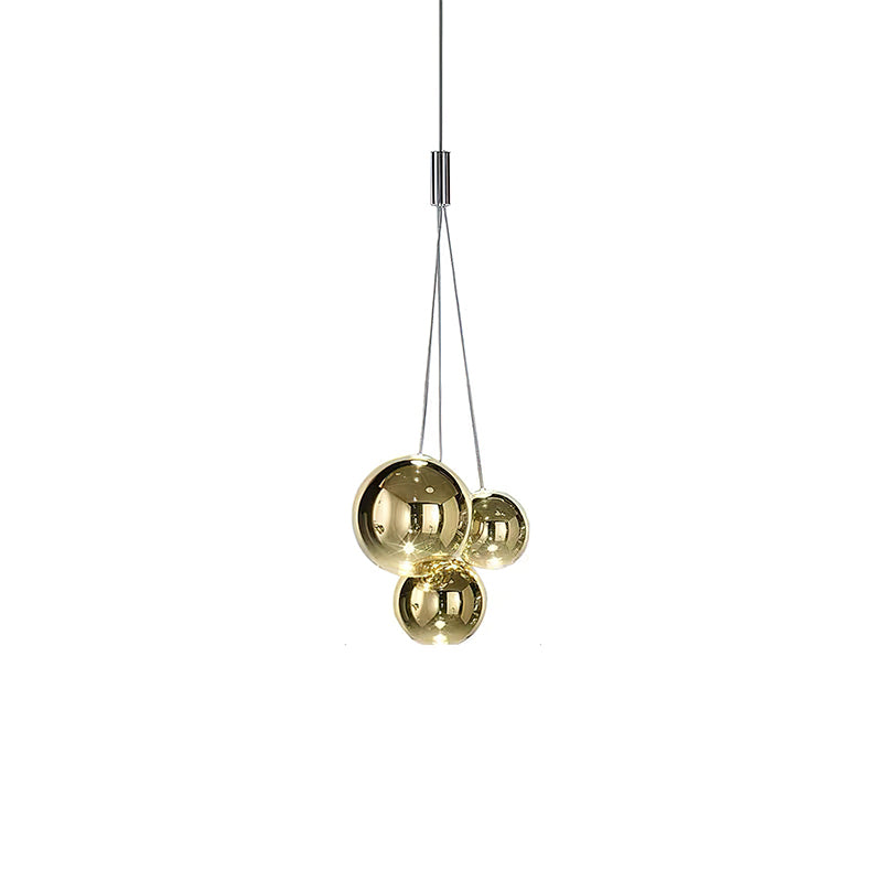 Cluster Bubble Glass Pendant Light