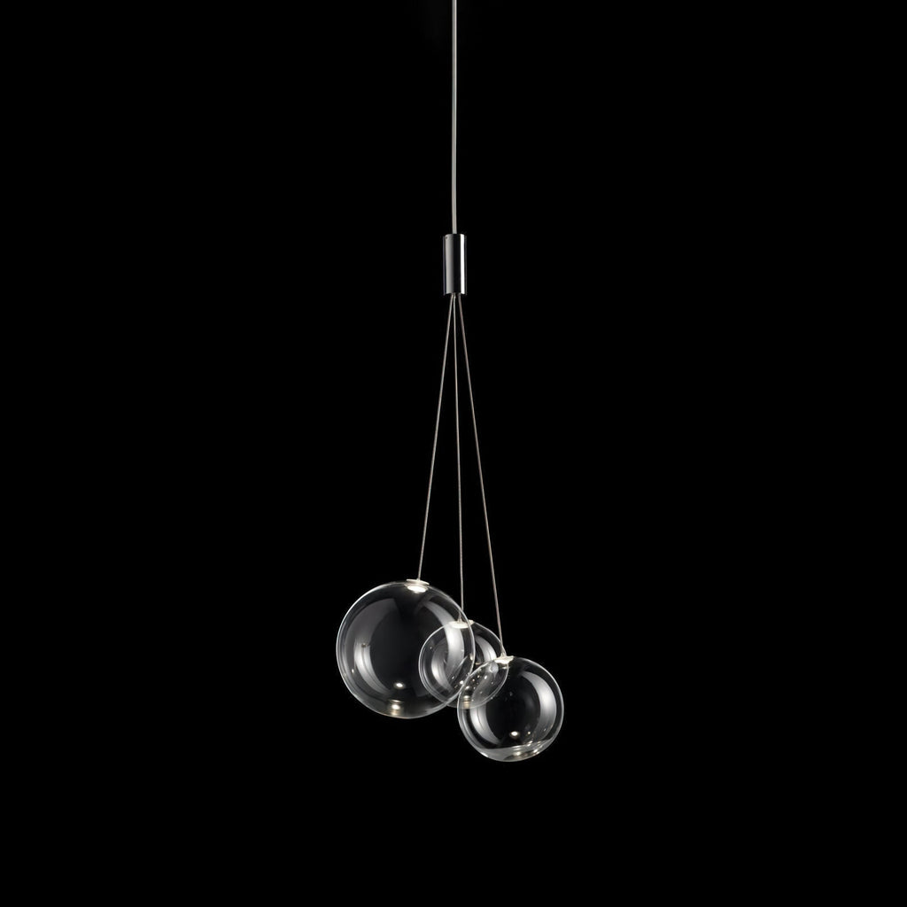 Cluster Bubble Glass Pendant Light