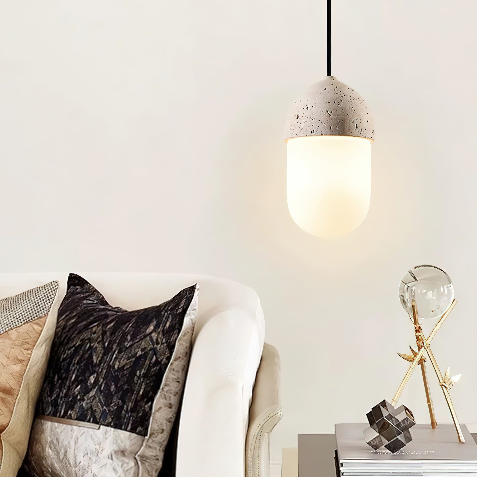 Cocina Travertine Pendant Light
