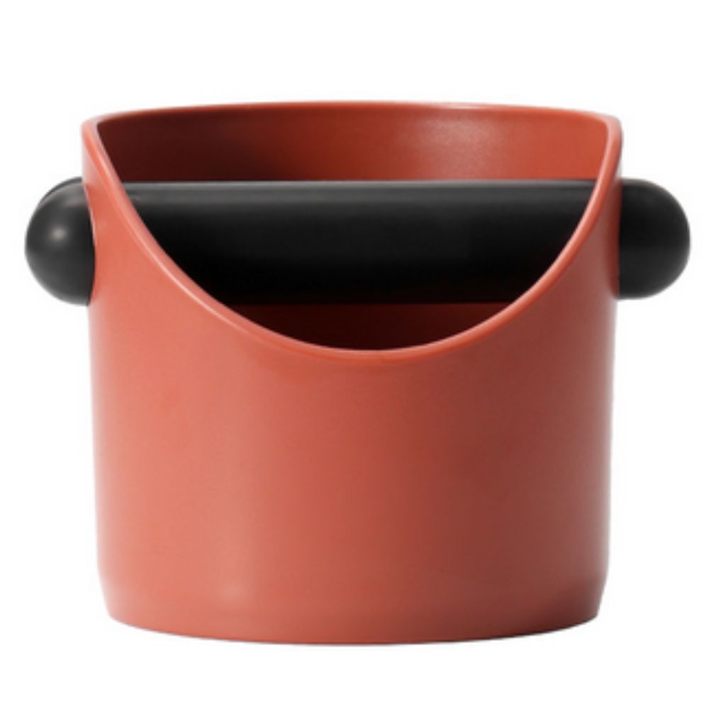 Coffee Knock Box Compact ABS Container with Non Slip Base and Removable Knock Bar