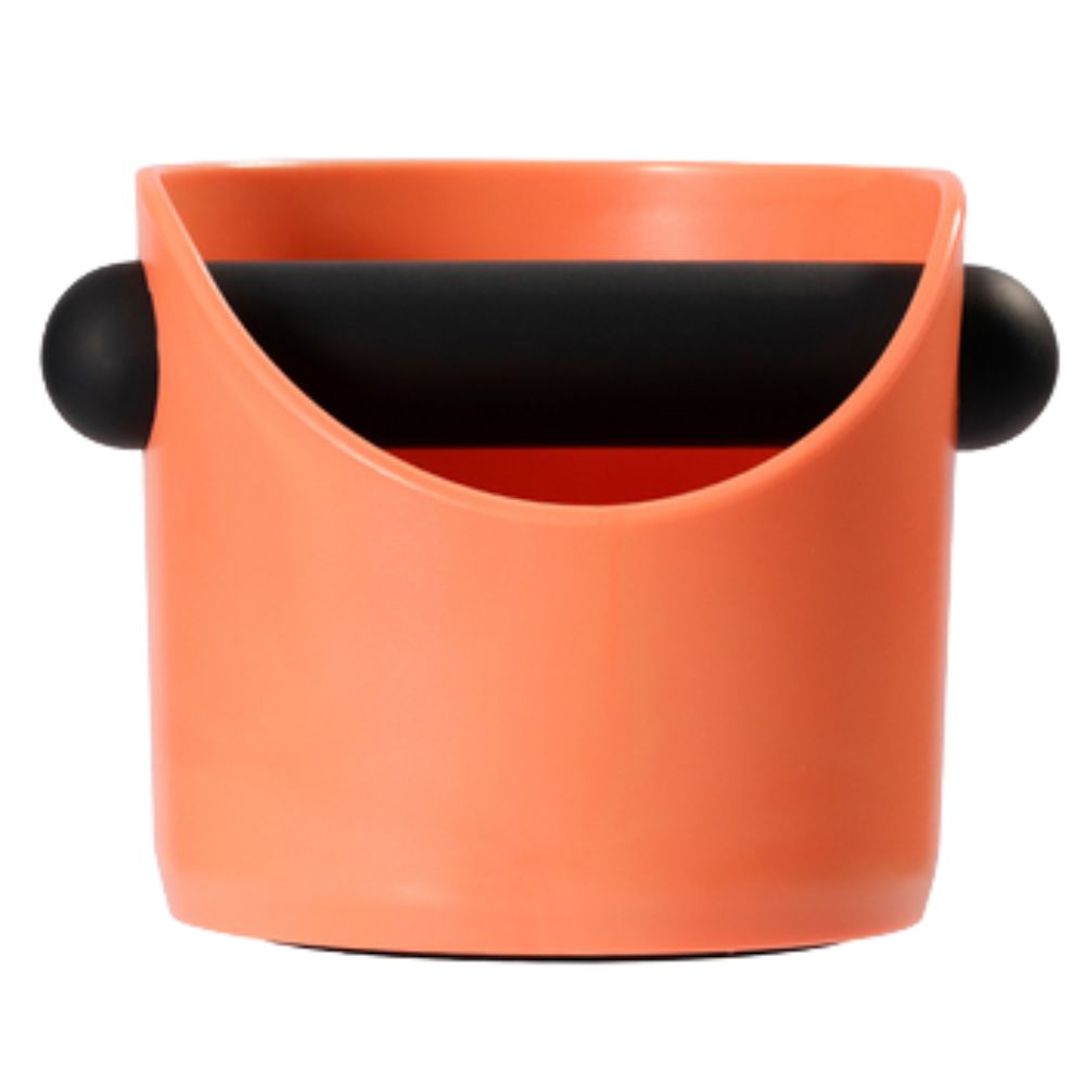 Coffee Knock Box Compact ABS Container with Non Slip Base and Removable Knock Bar