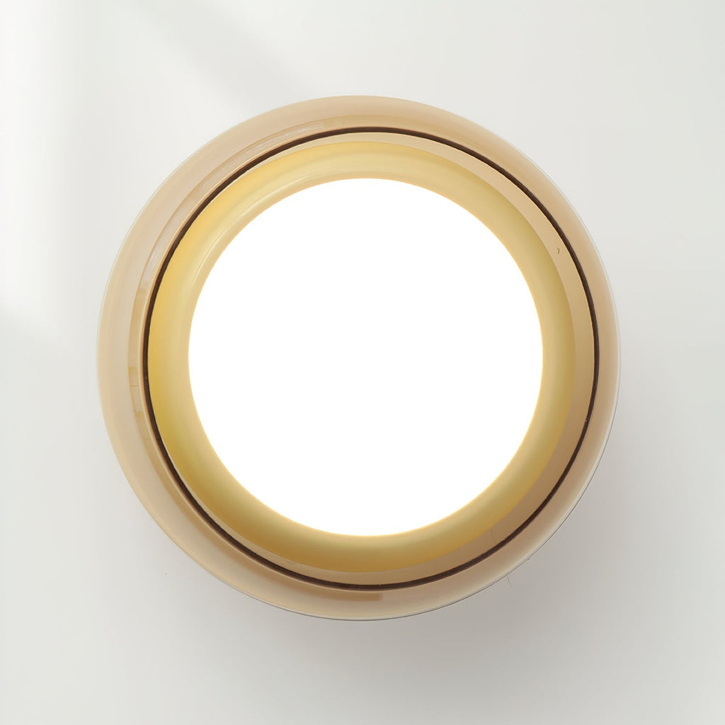 Cognora: Retro Glass Ceiling Light LED – Stylish Ceiling Lamp for Living Room & Bedroom