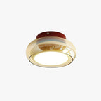 Cognora: Retro Glass Ceiling Light LED – Stylish Ceiling Lamp for Living Room & Bedroom