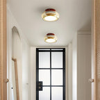 Cognora: Retro Glass Ceiling Light LED – Stylish Ceiling Lamp for Living Room & Bedroom
