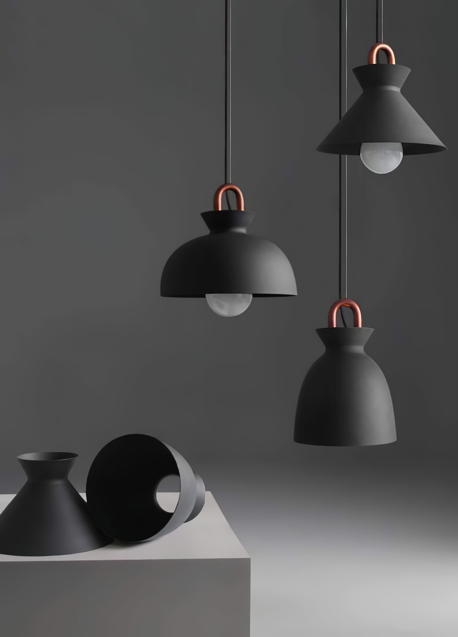 Coil Retro Metal Pendant Light