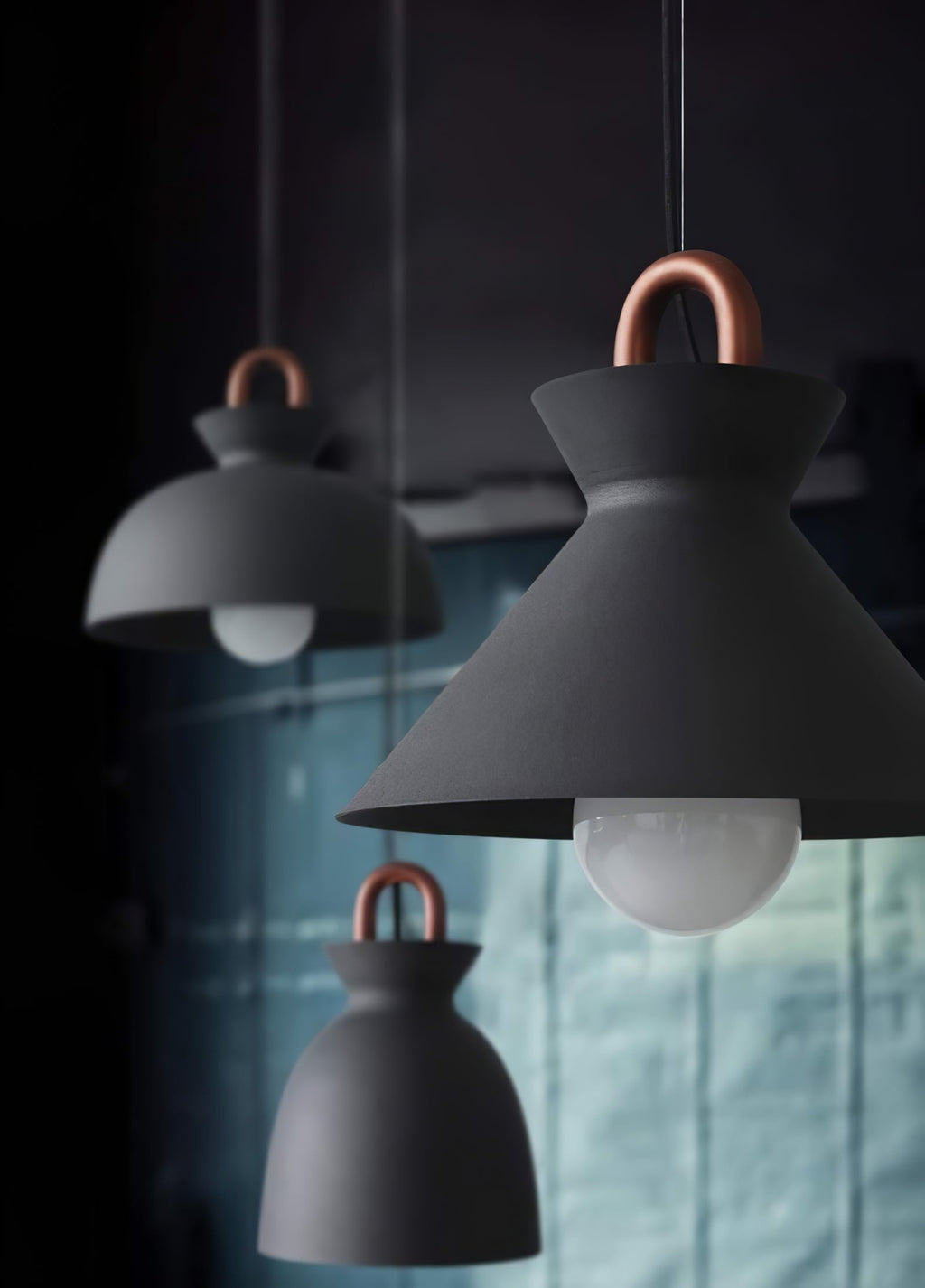 Coil Retro Metal Pendant Light