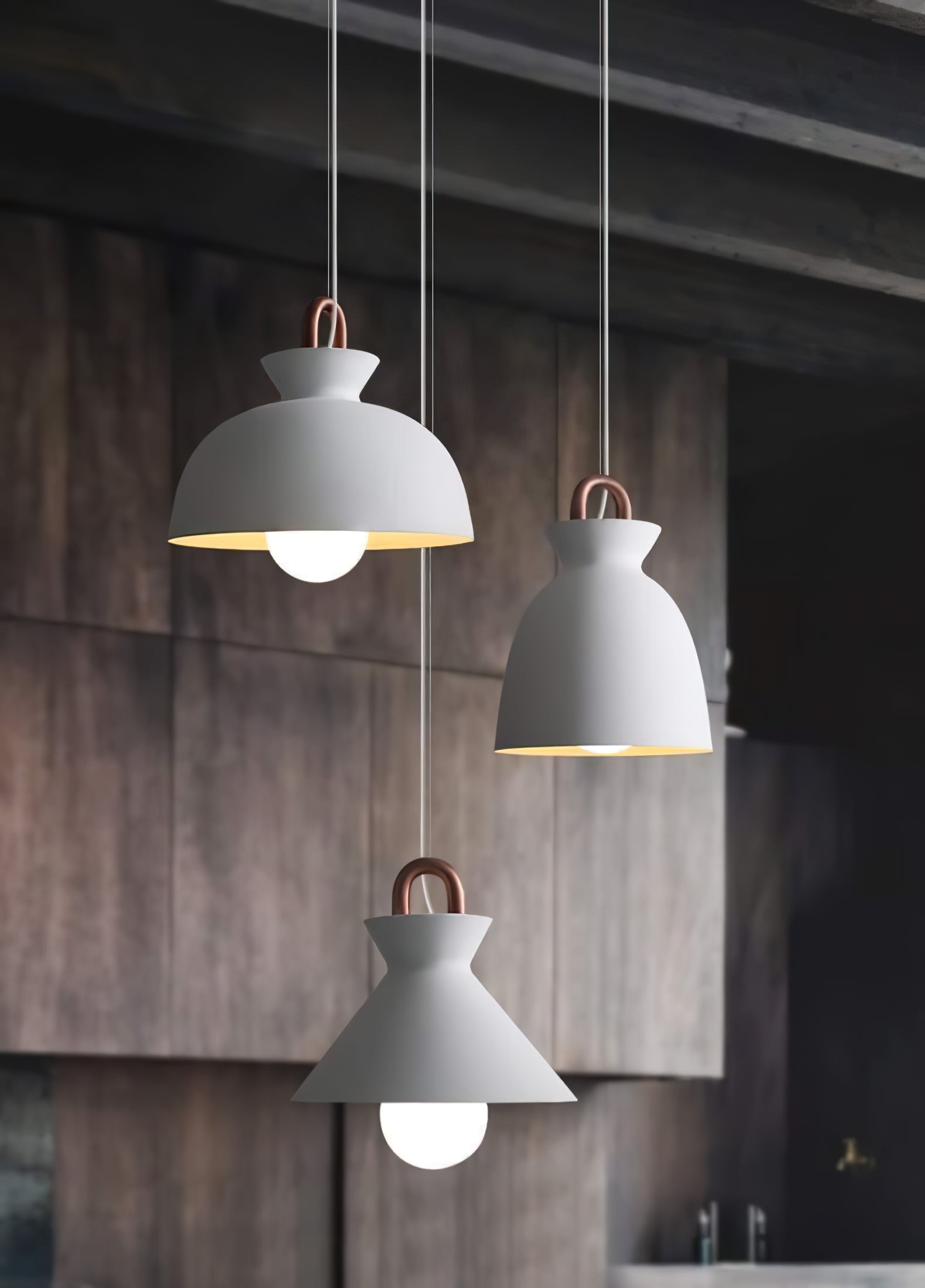 Coil Retro Metal Pendant Light