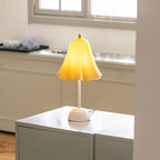 Colette Amber Glass Table Lamp