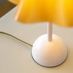 Colette Amber Glass Table Lamp