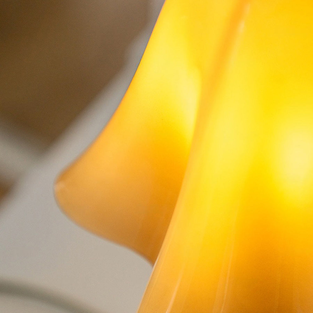 Colette Amber Glass Table Lamp