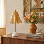 Colette Amber Glass Table Lamp
