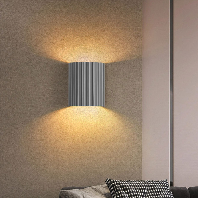 ColoraGlow: Round LED Wall Light – Modern Color Accent Lamp for Bedrooms & Children's Rooms