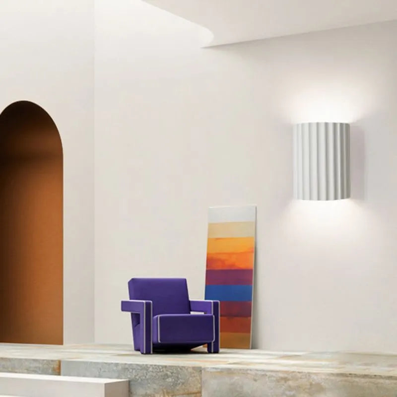 ColoraGlow: Round LED Wall Light – Modern Color Accent Lamp for Bedrooms & Children's Rooms