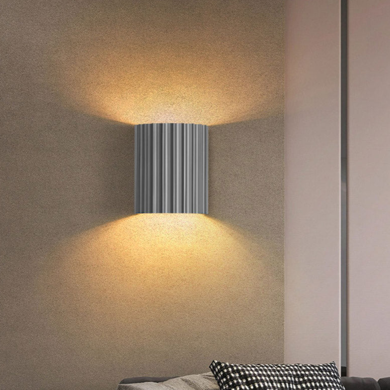 ColoraGlow: Round LED Wall Light – Modern Color Accent Lamp for Bedrooms & Children's Rooms