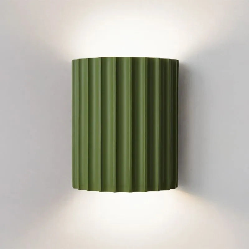 ColoraGlow: Round LED Wall Light – Modern Color Accent Lamp for Bedrooms & Children's Rooms