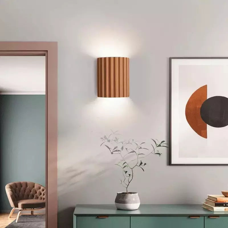 ColoraGlow: Round LED Wall Light – Modern Color Accent Lamp for Bedrooms & Children's Rooms