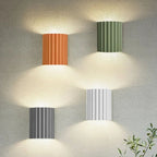 ColoraGlow: Round LED Wall Light – Modern Color Accent Lamp for Bedrooms & Children's Rooms