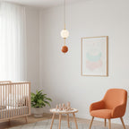 Colorful Sphere Cluster Pendant Light