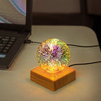 Colorful Glass Ball LED Table Lamp - Modern Design for Any Room