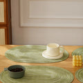 Placemat Set Washable Heat Resistant Non Slip