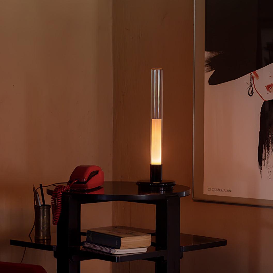 Column Cordless Table Lamp, Rechargeable
