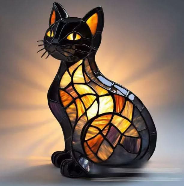 CompanionLight: Artistic LED Table Lamp with Popular Dog Breeds & USB Connection – for Shelf & Nightstand