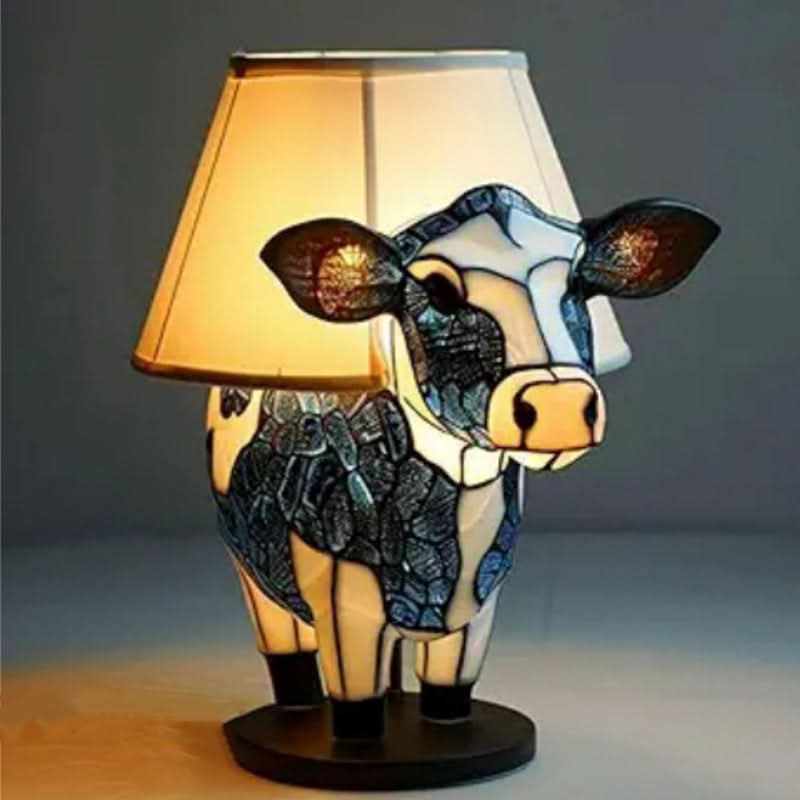 CompanionLight: Artistic LED Table Lamp with Popular Dog Breeds & USB Connection – for Shelf & Nightstand