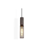 Brix Concrete Pendant Light | Industrial LED Hanging Lamp