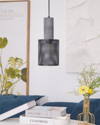 Brix Concrete Pendant Light | Industrial LED Hanging Lamp