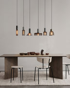 Brix Concrete Pendant Light | Industrial LED Hanging Lamp