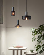 Brix Concrete Pendant Light | Industrial LED Hanging Lamp