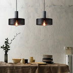 Brix Concrete Pendant Light | Industrial LED Hanging Lamp