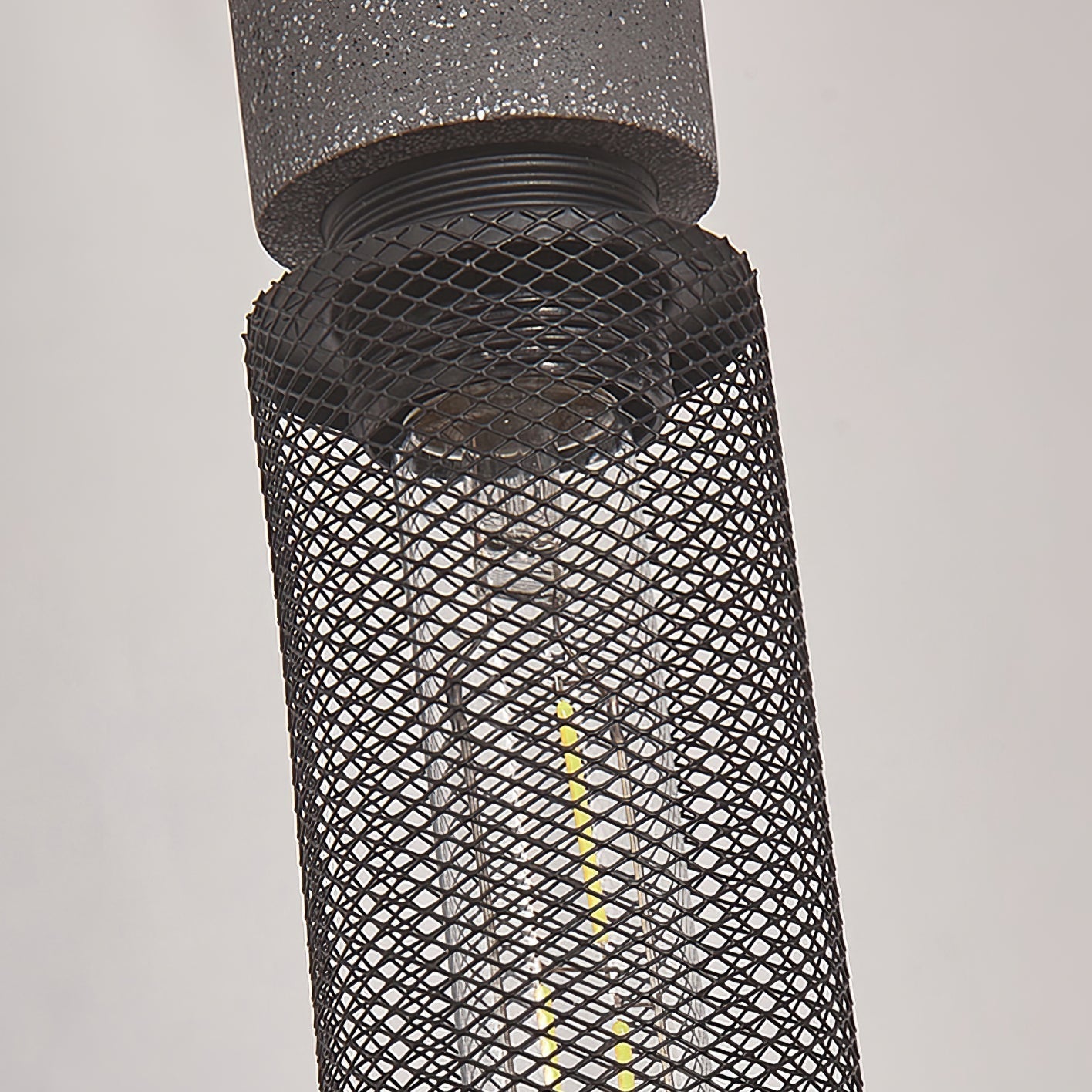 Brix Concrete Pendant Light | Industrial LED Hanging Lamp
